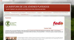 Desktop Screenshot of jovenesplateados.org